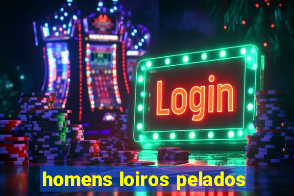 homens loiros pelados